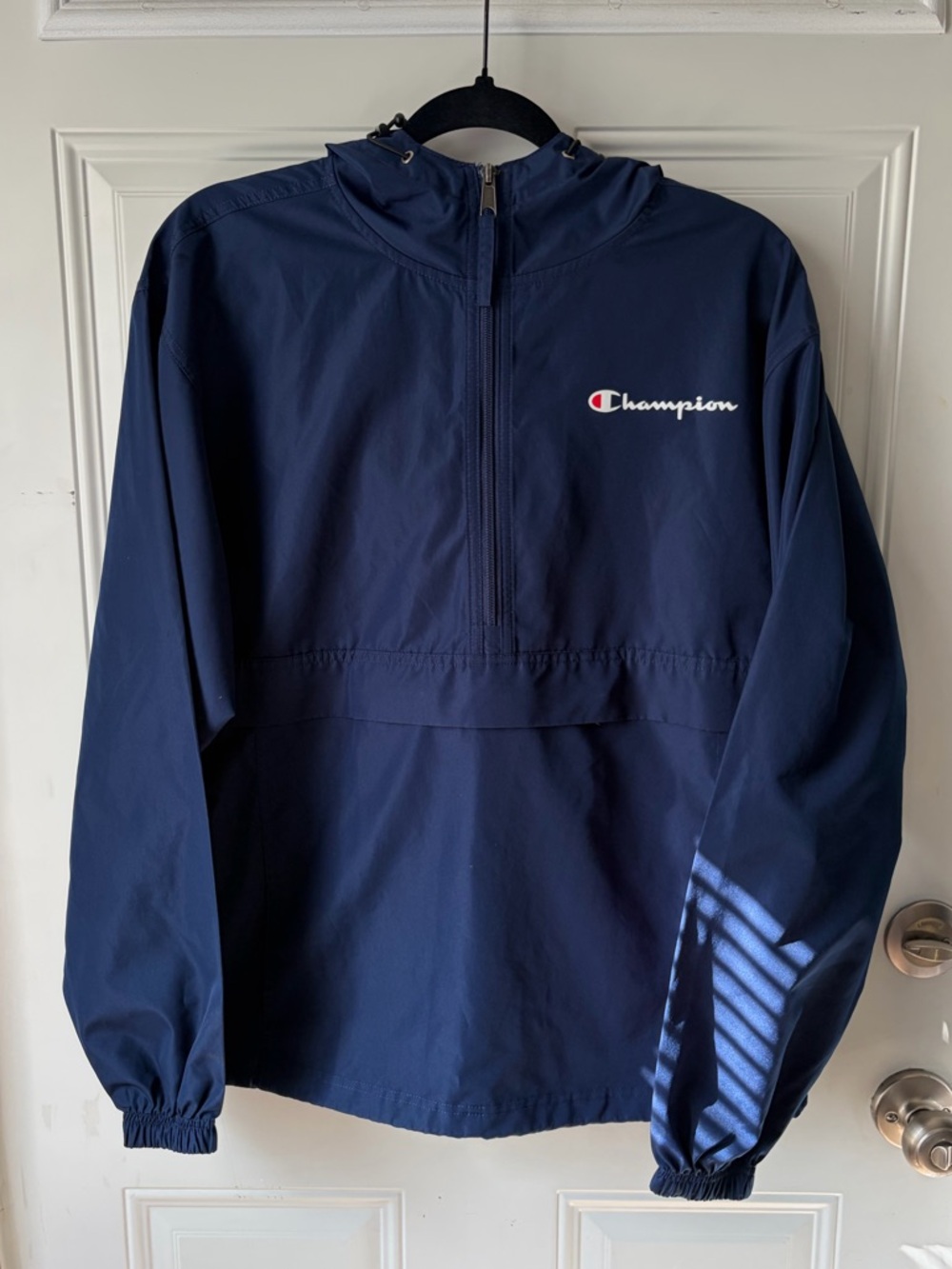 Champion Packable Quarter-Zip Windbreaker Anorak 🌬️
